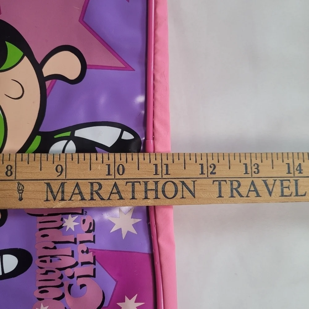 VTG Y2K Powerpuff Girls Satchel Book Travel Bag School Laptop Case 2000